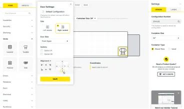 Веб-конструктор для создания контейнеров “Conexbuilder”