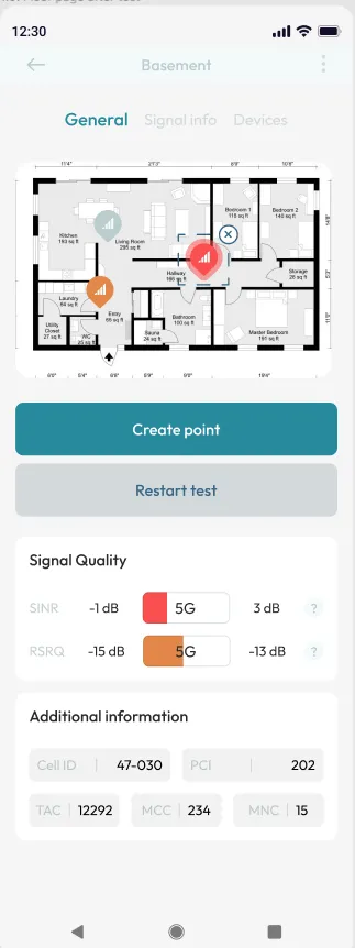 Мобильное приложение “Network Analytics“