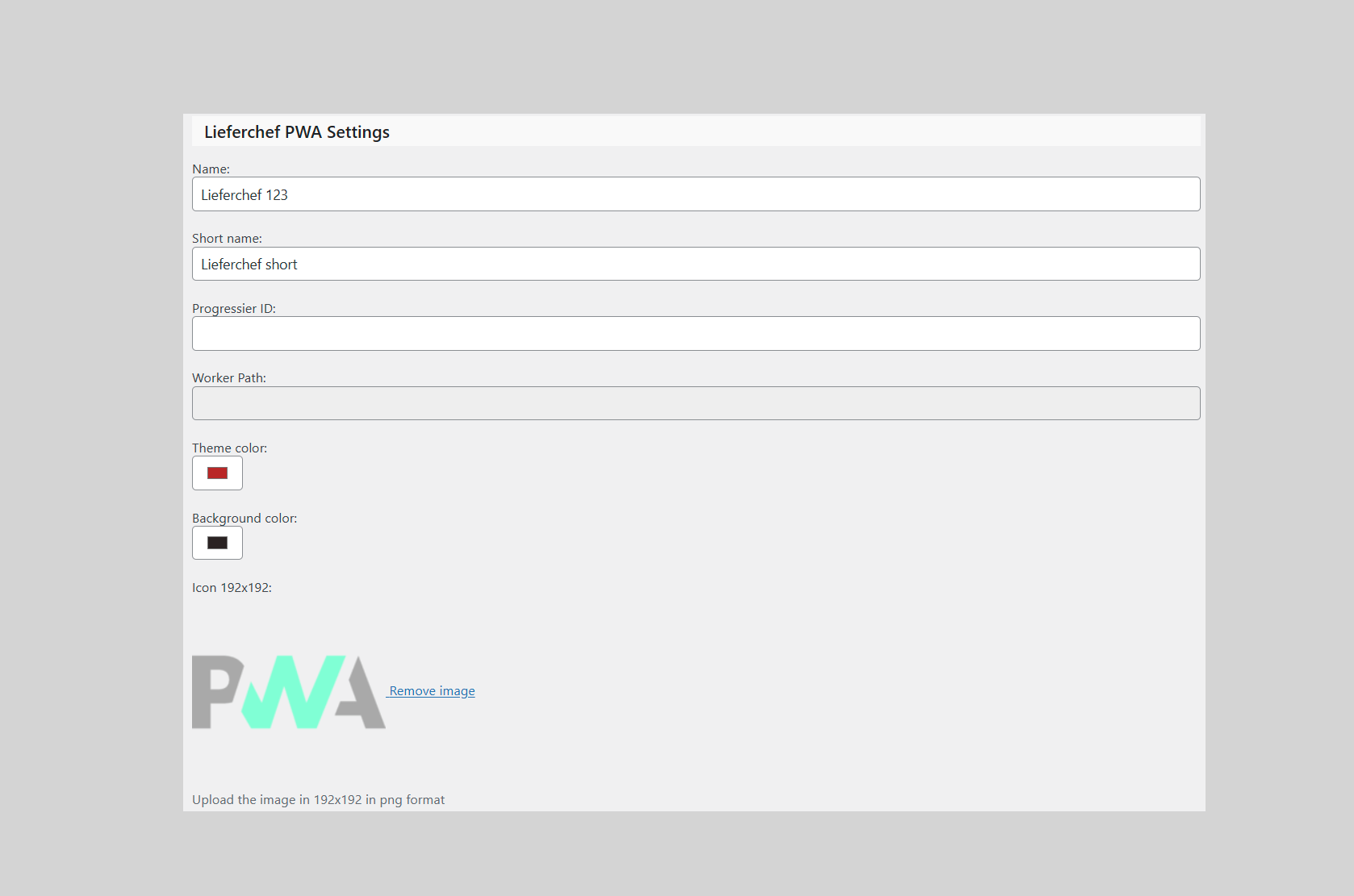 Функционал по созданию PWA